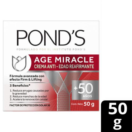 Imagen de Crema facial PONDS age miracle antiedad día (50  gr)