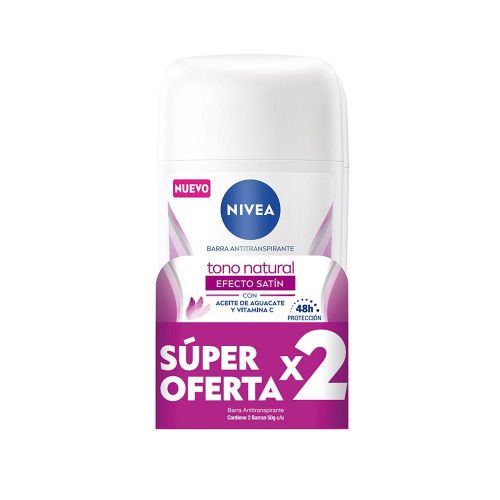 Imagen de Desodorante NIVEA stick aclarado efecto satín (100  gr)