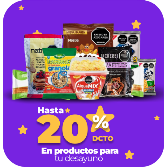 Productos para tu desayuno