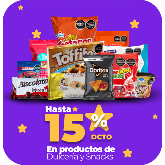 Productos de dulcería